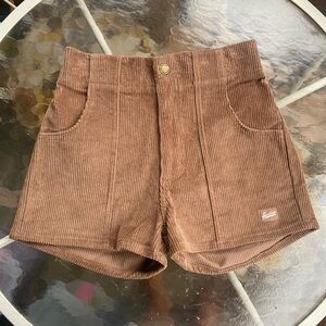 Hammies Originals Brown Corduroy Fall Short 26